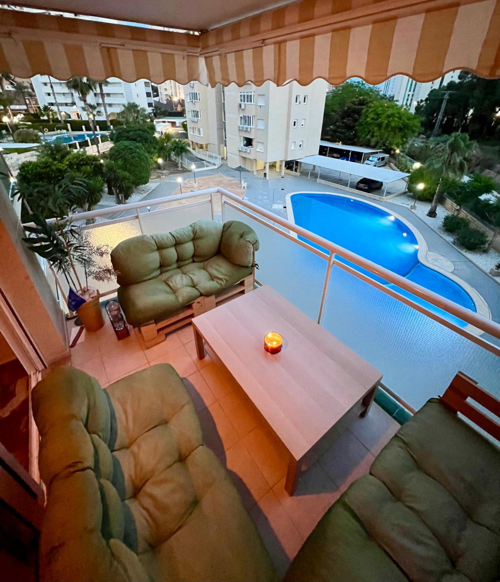 Magic Studio With Swimming Pool بينايدورم المظهر الخارجي الصورة